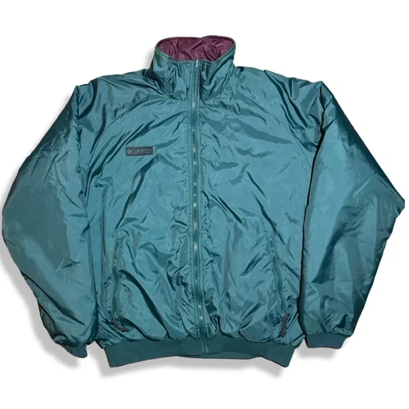 Columbia Reversible Blue and Purple Jacket - Picture 4 of 7